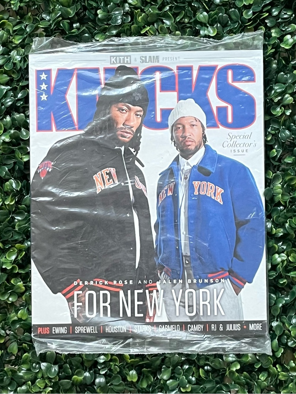 KITH x Slam New York Knicks Magazine Limited Edition Jalen Brunson Sealed.. MSG